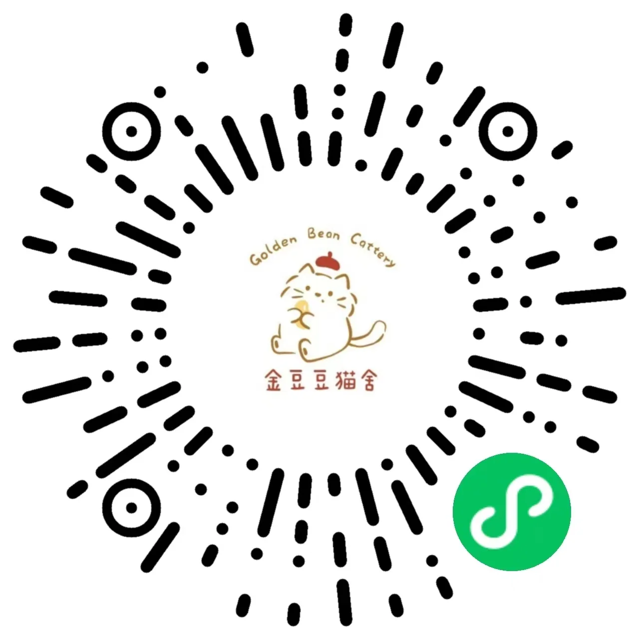 金豆豆猫舍小程序码